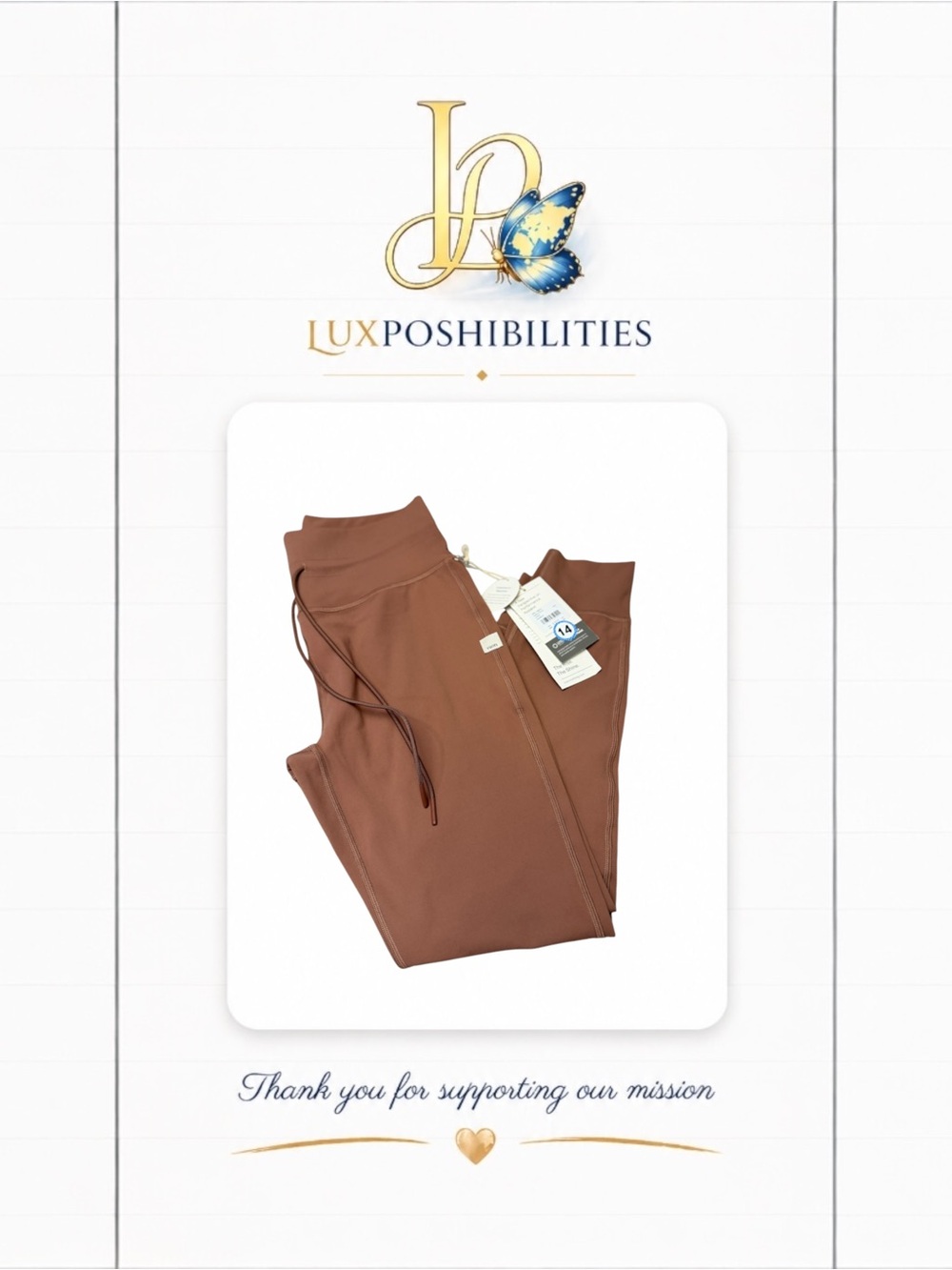 Vuori NWT  L Daily Legging High Waist Pocket